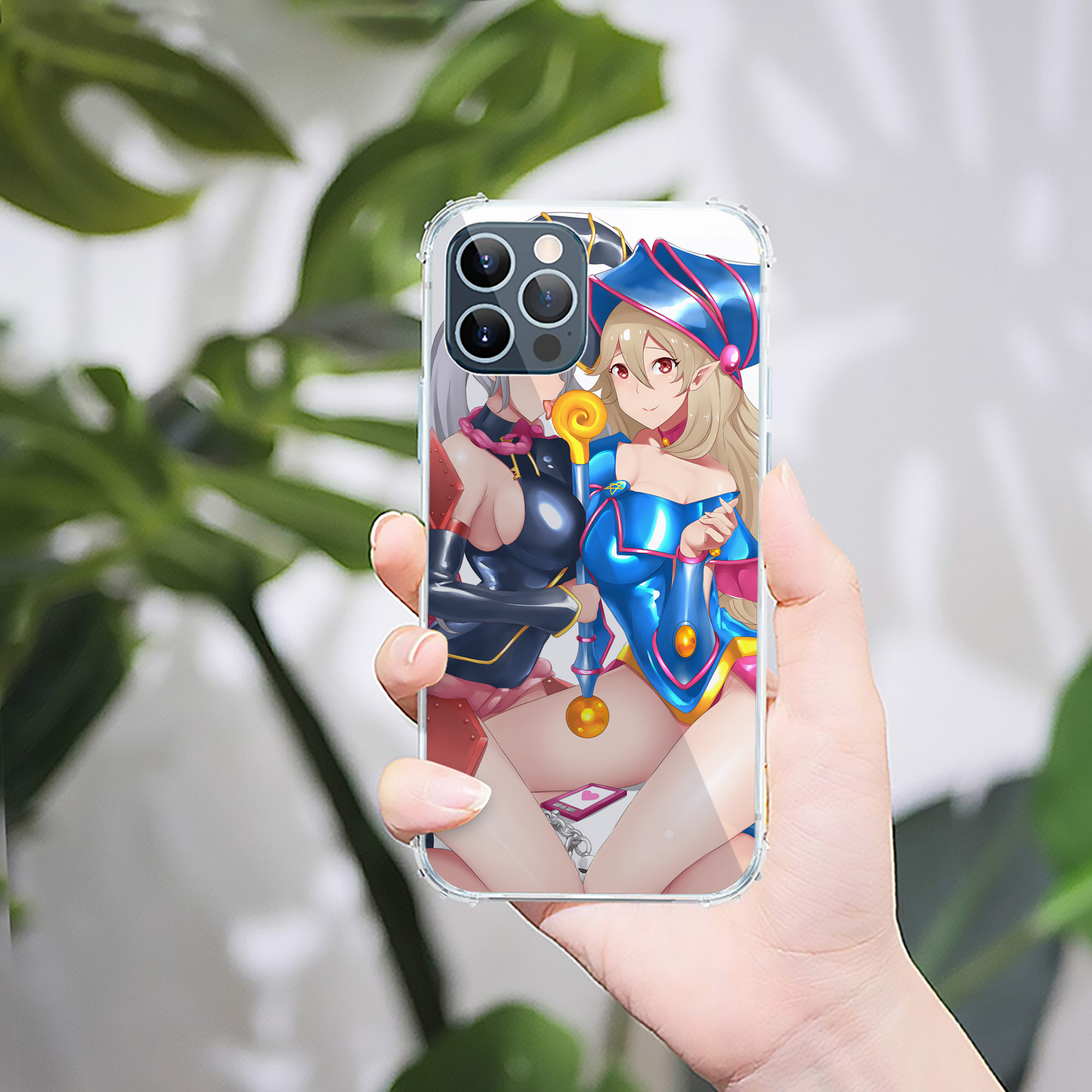 （画像用） 遊☆戯☆王 Yu-Gi-Oh! 【iPhone 12シリーズ対応】透明スマホケース（クリアソフトケース）